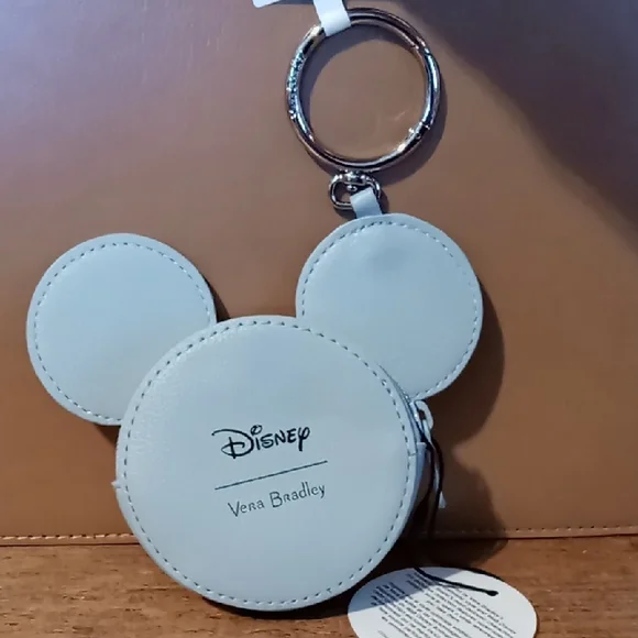 Disney Gray Paisley Mickey Mouse Pouch - Picture 3 of 9